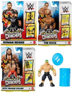 WWE - FIGURINE KNUCKLE CRUNCHERS 3.25